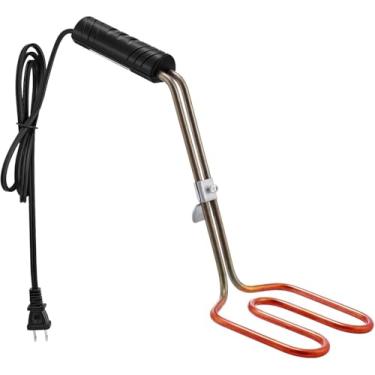 Imagem de Isqueiro elétrico de carvão para churrasqueira – Isqueiro de fogo de 700 W para churrasqueira lareira fumante fogueiras carvão ignição rápida briquetes | Bobinas de elemento de calor de aço inoxidável