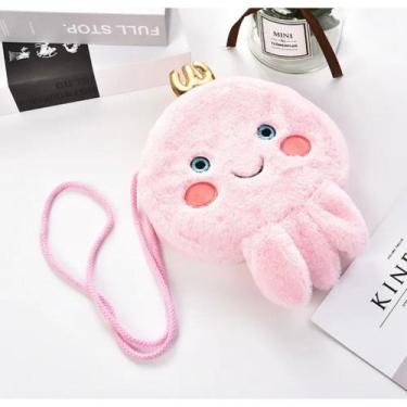 Imagem de Bolsa Infantil de Pelúcia Unicórnio, Gatinha, Sapinho, Elefante, Panda
