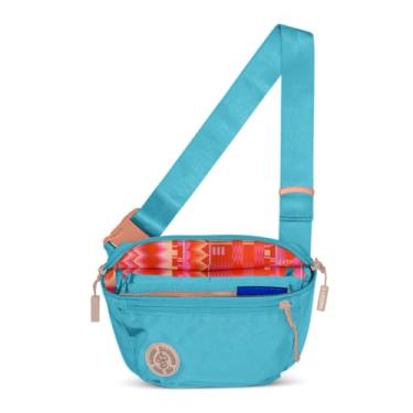 Imagem de Baboon to the Moon Pochete – Bolsa de cintura moderna, compacta, repelente de água em várias cores e tamanhos para homens e mulheres, Bluebell, Full Size (3L), Fannypack