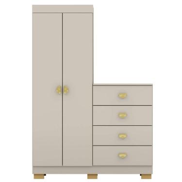 Imagem de Comoda Roupeiro 120 cm 2 Portas CRIS 20034 Fend VLR