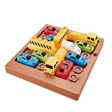 Imagem de Jogo do Estacionamento Maluco Labirinto de Veiculos Com 40 Desafios para Testar seu Raciocínio Linha Premium M5 Armarinhos