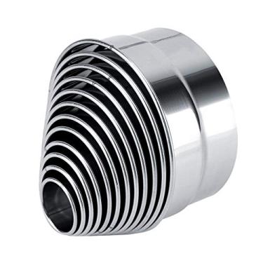 Imagem de Generic Cortador de Molde de Bolo, Cortador Redondo de Bolo de Molde de Mousse, Design Cilíndrico de Biscoitos de Bolas de Bolas de de Massa para Assar