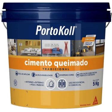 Imagem de Cimento Queimado Mineral 5 Kilos - 96617 - PORTOKOLL