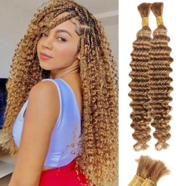 Imagem de Extensões de cabelo SOYI HAIR Boho Braids Blonde 18" 100g