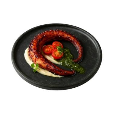 Imagem de Prato Raso Pedra Sabão 22 cm Mantém Comida Quente Artesanal (Natural)