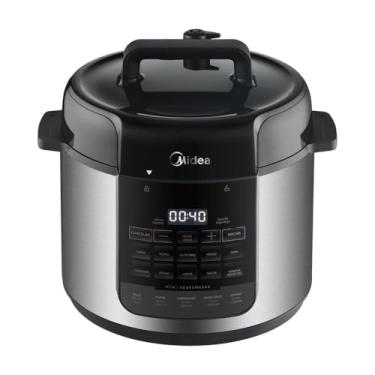 Imagem de Panela de Pressão Elétrica 5L NutriPro Inox Midea