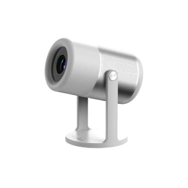 Imagem de Mini Projetor para Telefone 4K Ultra HD 1080P Tela de Laptop Android ios Bluetooth Netflix WiFi(White-EU-120V220V)