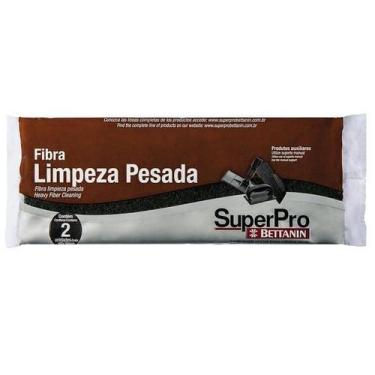 Imagem de Fibra SUPERPRO BETTANIN Limpeza Pesada 225x101mm Ref SP9506/2 pacote c