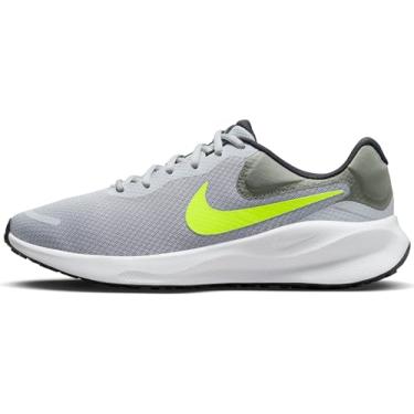 Imagem de NIKE Revolution 7, Sapatilhas de corrida para homem, Wolf Grey Volt Smoke Grey Black, 39 EU