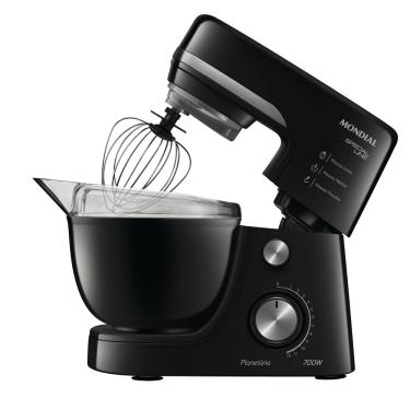Imagem de Batedeira Planetária Mondial Special Line B48BSL Preto com Inox 110V
