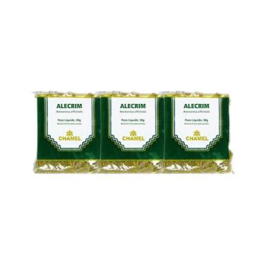 Imagem de Kit 3x Chá Pacote Alecrim Folhas 30g - CHAMEL