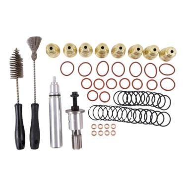 Imagem de HOLDWELL Ferramenta de remoção de copo de manga injetora e kit de instalação F4TZ9F538A-Q F4TZ9F538A-Z compatível com Ford F250 F350 Super Duty 1999-2003 E350 Econoline Club Wagon 1994-2002 F-250 HD