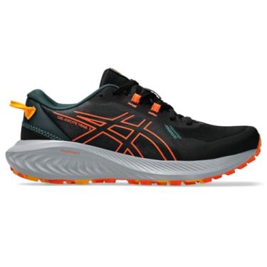 Imagem de ASICS Tênis masculino Gel-Excite Trail 2, Preto/Laranja Nova, 40