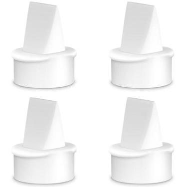 Imagem de Válvulas Duckbill compatíveis com bombas de mama Lansinoh, 4 unidades 