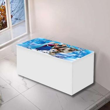 Imagem de Baú Organizador Porta Brinquedos 100% MDF Personagens Infantis - Home 