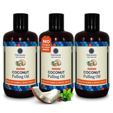 Imagem de Enxaguante bucal para extração de óleo de coco Natruveda 240 mL, pacot