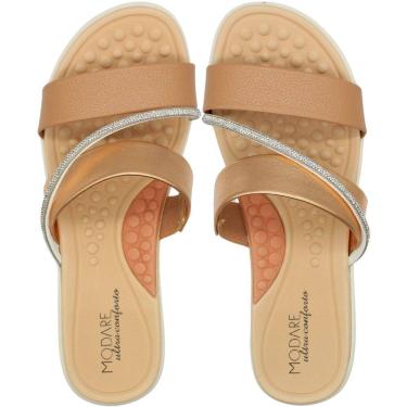 Imagem de Tamanco Ortopédico Modare Ultra Conforto Tira Strass Feminino