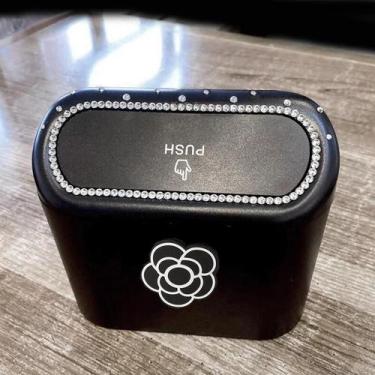 Imagem de Lixeira Grande Em Forma De Laço De Diamante Para Carro, Caixa De Armaz