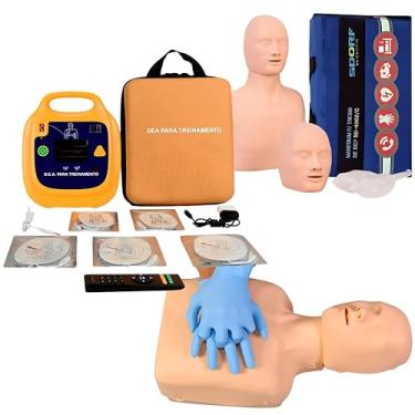 Imagem de Kit Treinamento RCP BLS, Manequim Adulto/Criança SD-4002/C + Simulador DEA SD-8000, com 10 Cenários