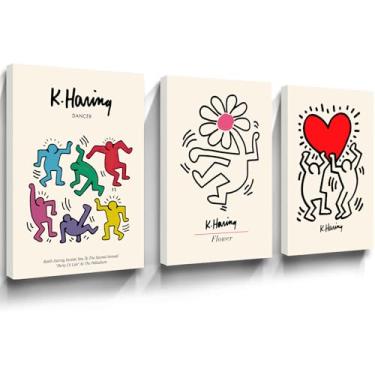 Imagem de Henri Matisse Poster Henri Matisse Tela Arte de Parede Estética Imagens Abstratas Matisse Conjunto de Impressões de Arte Galeria Exibição Reprodução Cartazes 12 x 40 cm x 3 Emoldurados