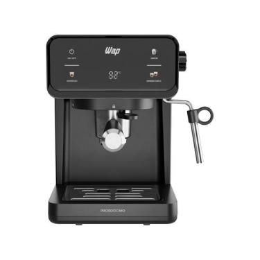 Imagem de Cafeteira Elétrica Wap WCM20 Inox 2 Xícaras Preto e Cinza FW010587, Pr