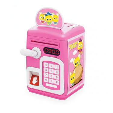 Imagem de MimosPix Cofre Digital Infantil com Senha e Biometria, para Notas e Moedas, Presente Educativo para Crianças