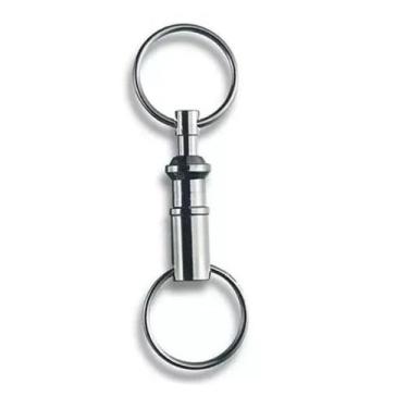 Imagem de Chaveiro Em Aço Inoxidável Com 2 Argolas Victorinox