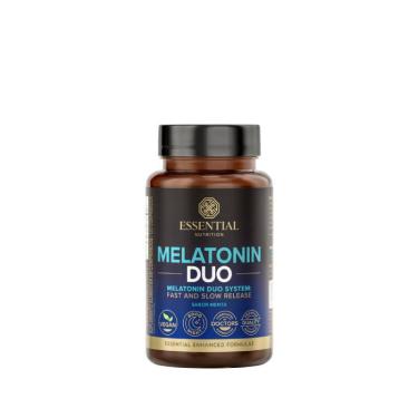 Imagem de Melatonin Duo Menta Essential Nutrition 120comp