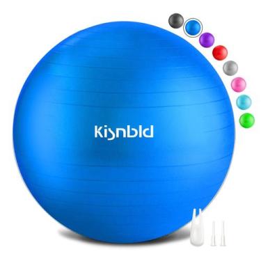 Imagem de Bola de exercícios kisnbld Bola de ioga extra grossa de 4 tamanhos com