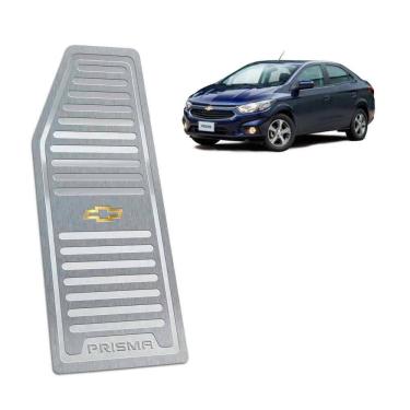 Imagem de Descanso De Pé Chevrolet Prisma 2013/2019 Aço Inox Prata