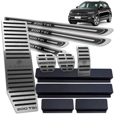 Imagem de Descanso Pedaleira Manual Soleira T-Cross 200 TSI Preto AR