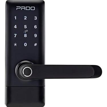 Imagem de Fechadura Digital Biometria Senha Cartao Chave Pado Fde-300w