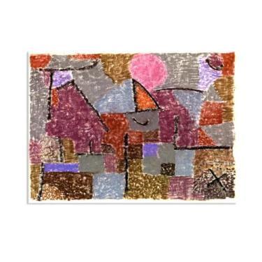 Imagem de Zeichn8u Paul Klee Wall Art Scenery near Pasch Poster surrealismo Impressão de arte em tela por Paul Klee Pintura arte de imagem quarto sala de estar escritório decoração de parede 100 x 70 cm