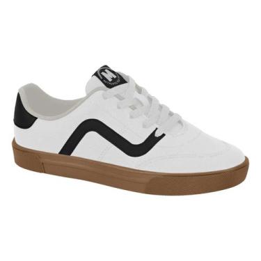 Imagem de Tênis molekinho menino casual 2801.122, Branco preto, 33