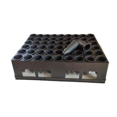 Imagem de Bandeja Com 54 Tubetes De 190ml/cm3 - 02 Unidades - cm plastico