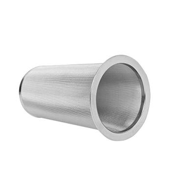 Imagem de Filtro para máquina de café Cold Brew para máquina de café de 1 litro/947 g de boca larga jarra de vidro gelado para café e chá e frutas grau alimentício 304 aço inoxidável sem filtro de vedação de silicone e colher de café. (pote não incluído)
