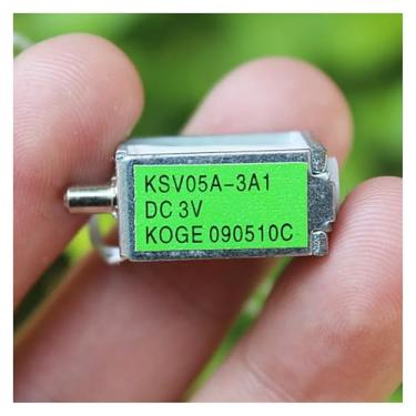 Imagem de 5 peças normalmente aberta N/O DC 3V-5V válvula solenoide escape 1 posição interruptor de controle unidirecional para monitor eletrônico