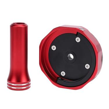 Imagem de Atyhao Adaptador de Tampa de Gás para Teste de Vazamento EVAP, Usinagem de Precisão Design à Prova de Vazamentos Adaptador Universal de Tampa de Gás Fácil de Usar Com Detector de