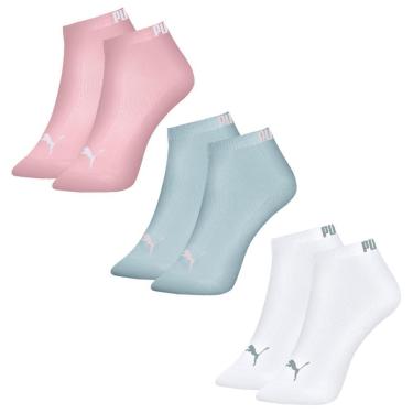 Imagem de Kit 3 Pares De Meias Puma Sapatilha Feminina