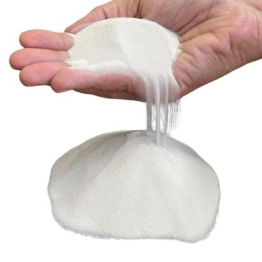 Imagem de 1kg Areia De Quartzo Extra Fina Branca Seca 80 Ampulheta