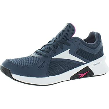 Imagem de Reebok Tênis feminino Advanced Trainette Cross Trainer, Smoky Indigo/Proud Pink/True Grey, 6