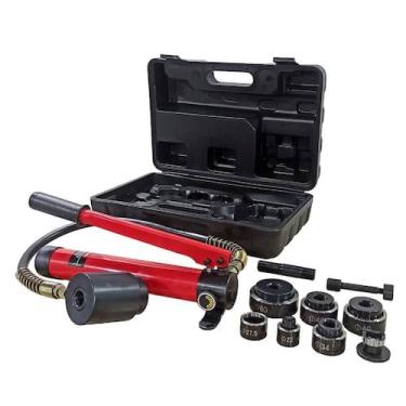 Imagem de Alicate Perfurador de Chapas Hidraulico 6 Matrizes - Nagano