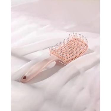 Imagem de Escova de cabelo desembaraçadora, pente de dentes largos para cabelos molhados e secos, aderência confortável, para cabelos longos, encaracolados e grossos BLC849-01