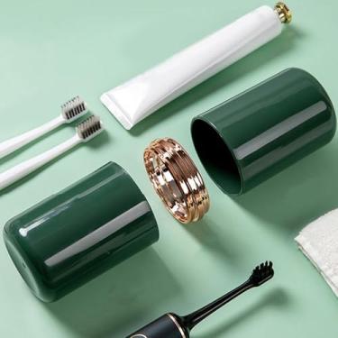 Imagem de Estojo para escova de dentes: grande capacidade e à prova de poeira - ideal para uso doméstico, viagens e hotéis