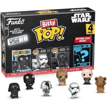 Imagem de Boneco Funko Bitty Pop Star Wars Luke 4pk