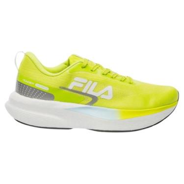 Imagem de Tênis de Corrida Masculino Fila Racer Fastpace Original, 42, Verde cla