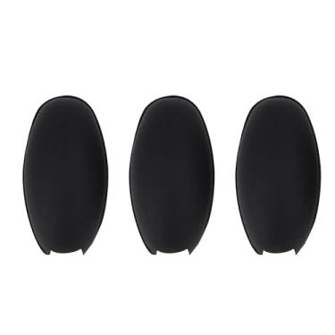 Imagem de RiToEasysports Almofadas para Chave de Sax, Alta Flexibilidade, Conjunto para Descanso de Dedo, Adequado para Jogadores de Sax Soprano Alto Tenor, Almofada de Borracha Preta