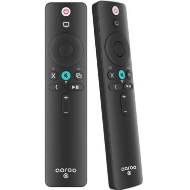 Imagem de [aarooGo] Controle remoto para Apple TV 4K / HD Players com TV Home e botões de volume, suporta soundbar A-Pods e H-Pod e Mini