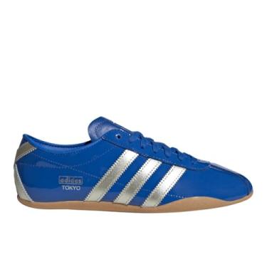 Imagem de adidas Tênis feminino azul/alumínio/Gum3 Tokyo W BlueAlumina/Gum 36 EUA, Multi, 6 Wide