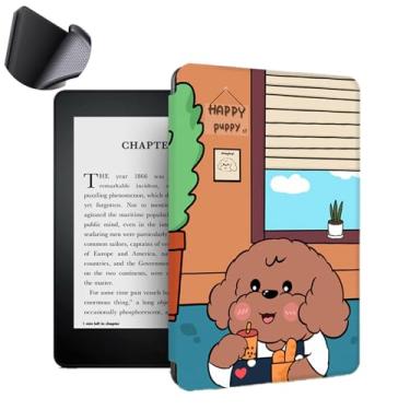 Imagem de Yzlvigrous Capa para Kindle Paperwhite 12th/Colorsoft Signature Edition 1ª Geração 2024, Tampa Traseira de TPU Macio de 7 Polegadas com Sono/acordamento Automático, Modelo: SA568B/SA59CP/SA569P